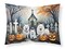 American Eskimo Standard Pillowcase Spooky Halloween Lightweight Decorative Artwork